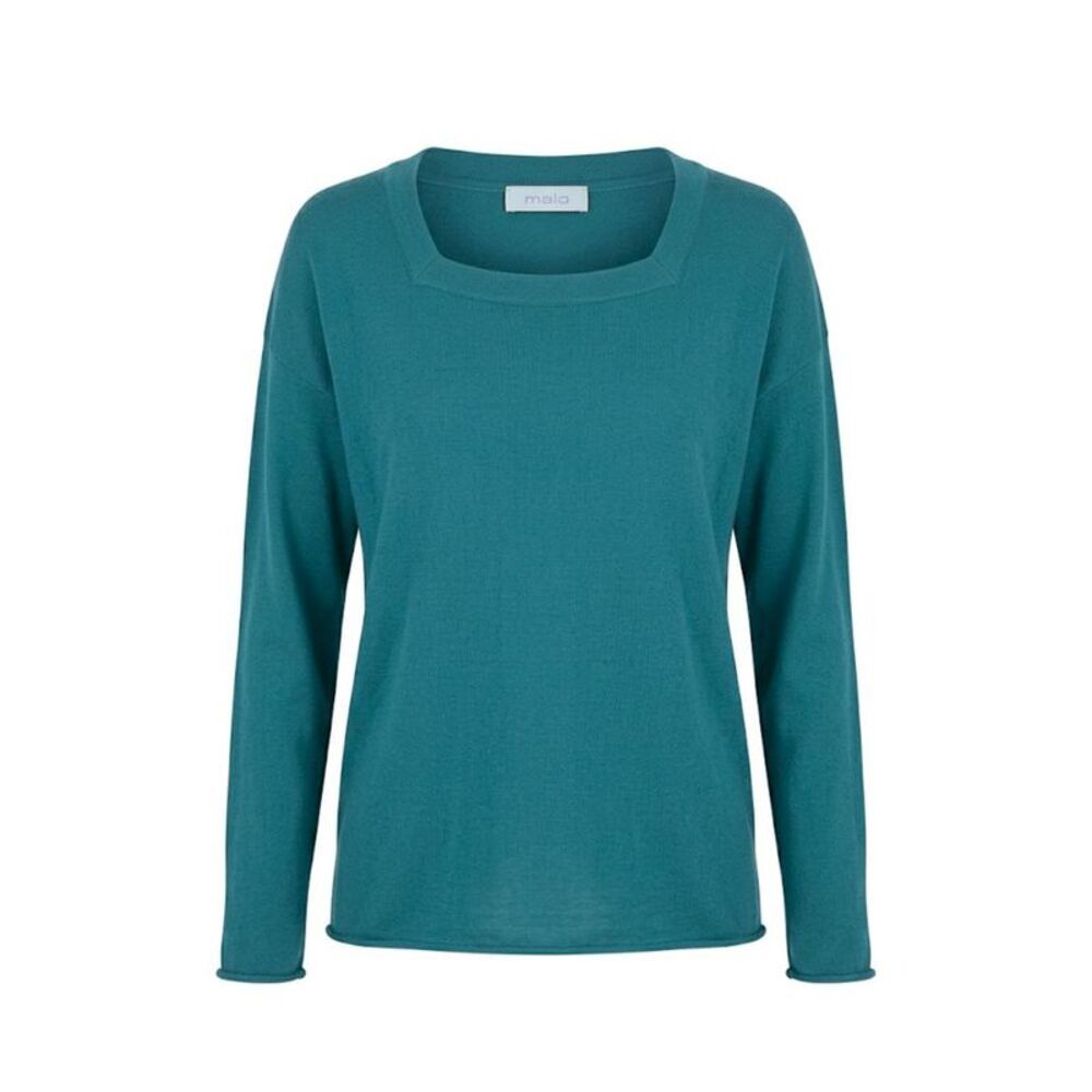 Malo Blue Cotton Women's Women's Sweater